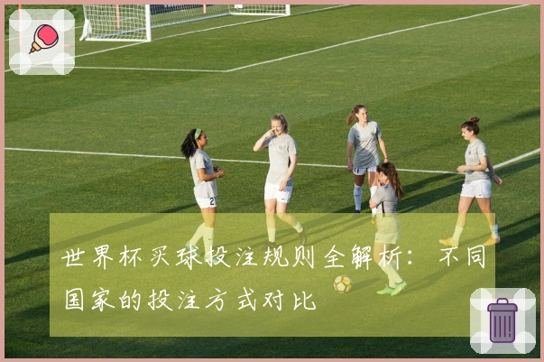 世界杯买球投注规则全解析：不同国家的投注方式对比